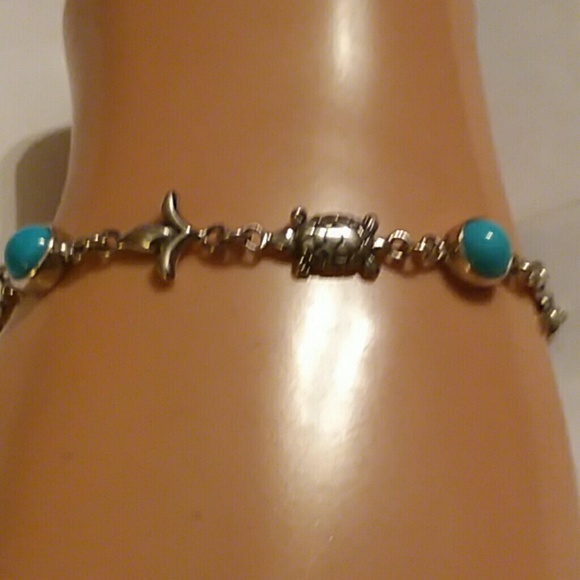 LC Jewelry - SLEEPING BEAUTY TURQUOISE  BRACELET 7-1/2"